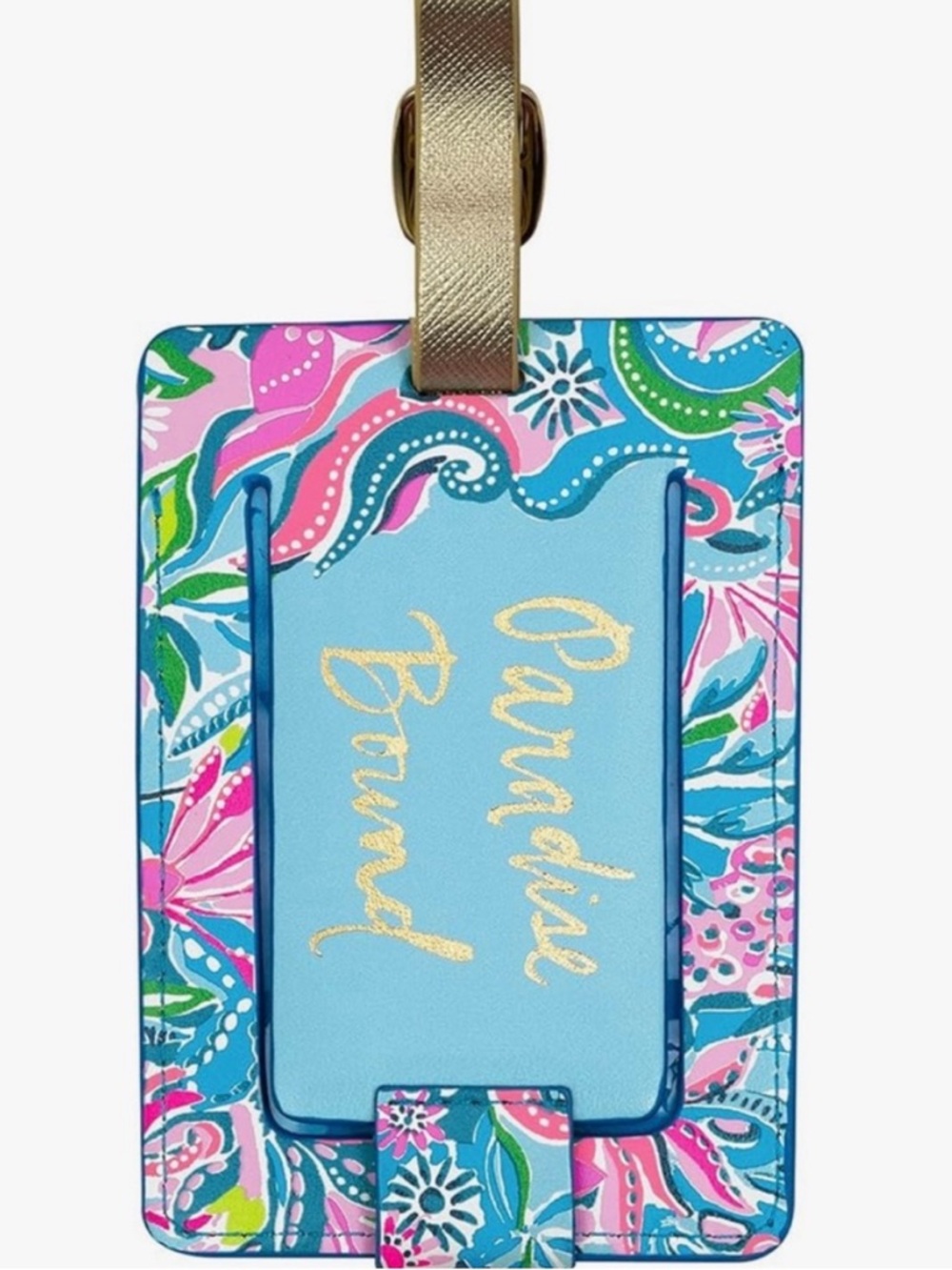 Lilly Pulitzer Bag Tag!